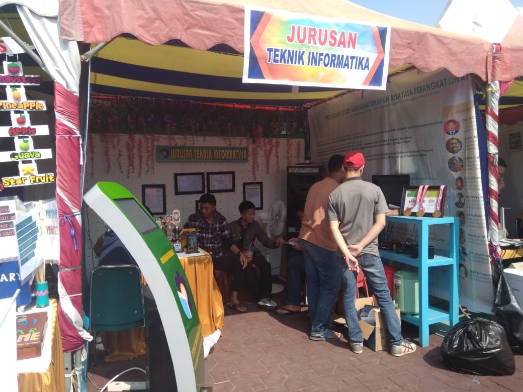 Jurusan TI Ikuti Polbeng Expo 2019