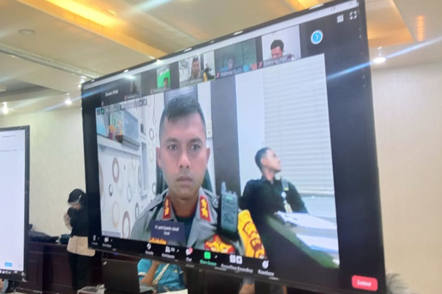 Mahasiswa Baru Jurusan Teknik Informatika Ikut Serta dalam Kuliah Umum Kapolres Bengkalis Secara Daring